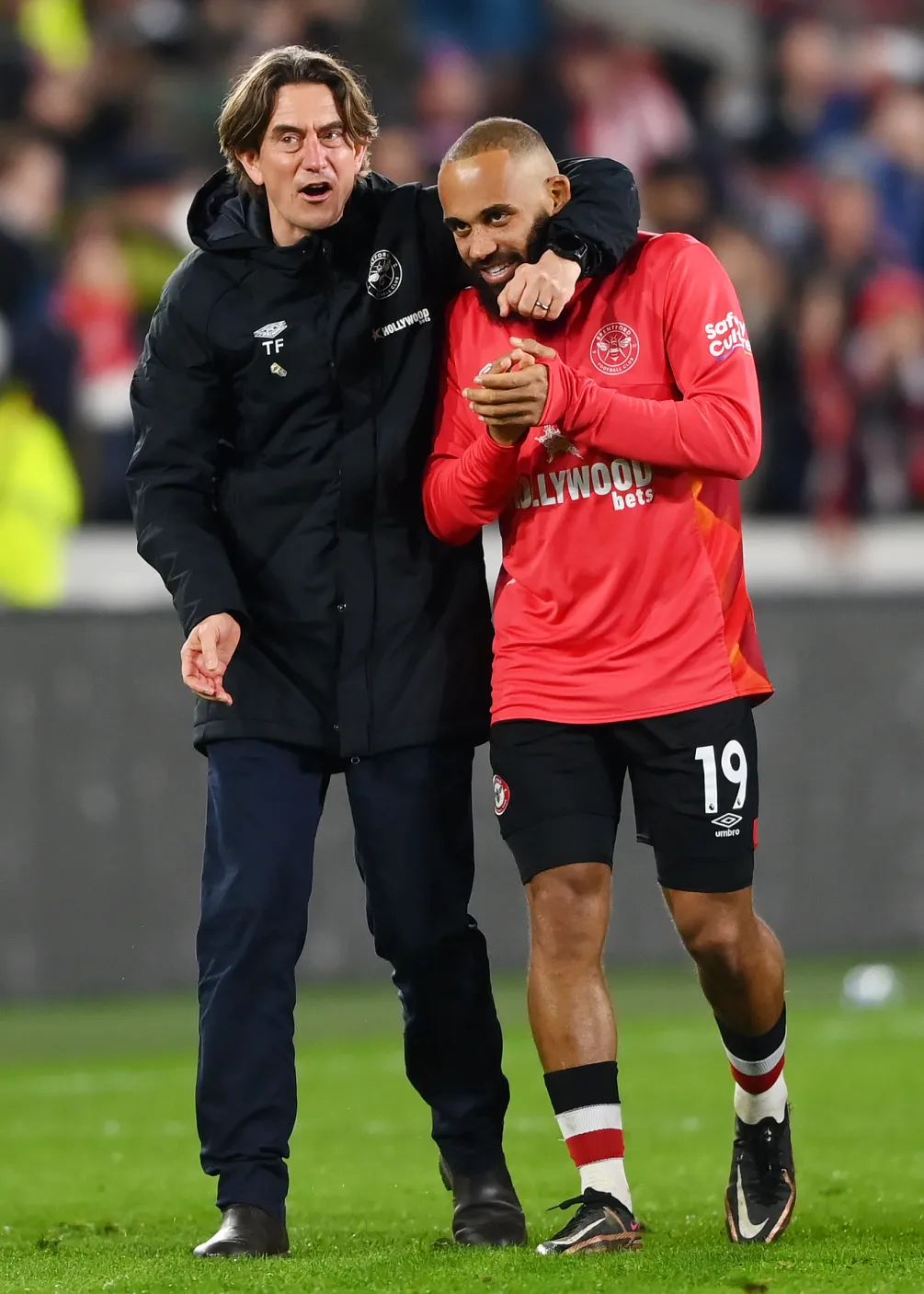 Tottenham hold initial talks with Brentford over £60m Bryan Mbeumo transfer in major blow to Man Utd